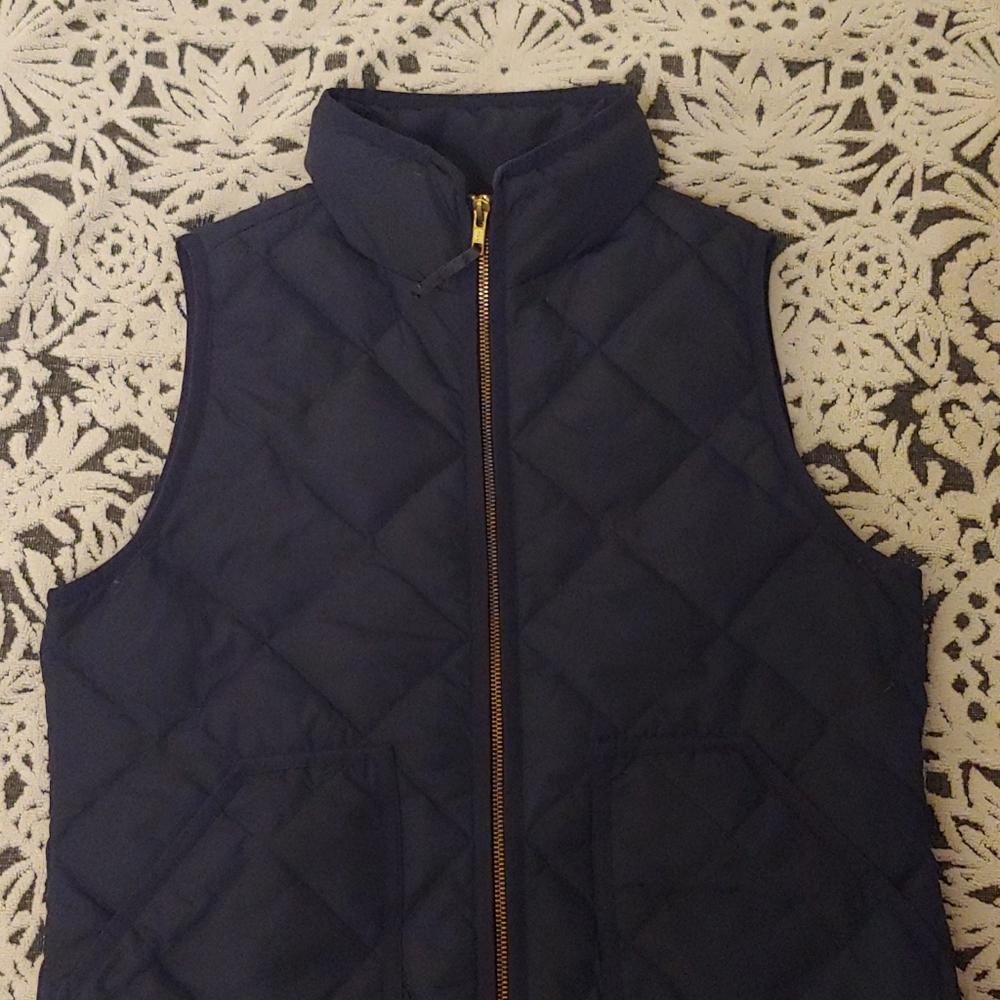J Crew quilted vest
